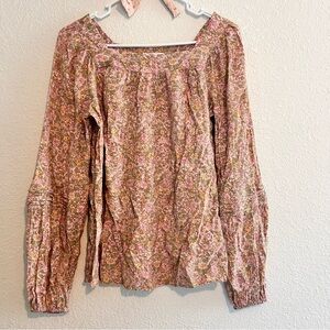 Floral Pink Blouse